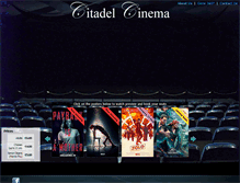 Tablet Screenshot of citadelcinema.com